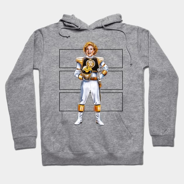 Betty White Ranger Hoodie by spaceboycomics